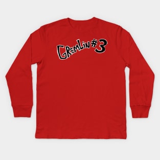 Gremlin #3 (text only) Kids Long Sleeve T-Shirt